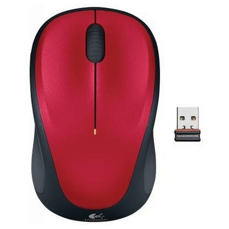 Мишка Logitech M235 (910-002496) Red USB