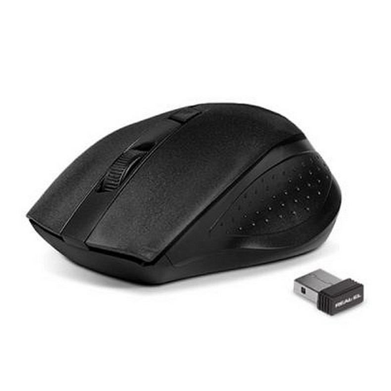 Мишка REAL-EL RM-300 Wireless Black-Grey