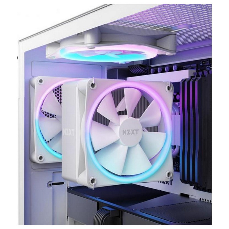 Кулер процессорный NZXT T120 RGB White (RC-TR120-W1)