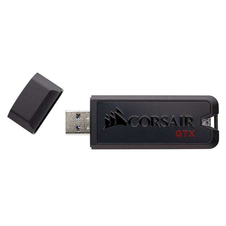 Флеш-накопитель USB3.1 128GB Corsair Flash Voyager GTX Black (CMFVYGTX3C-128GB)