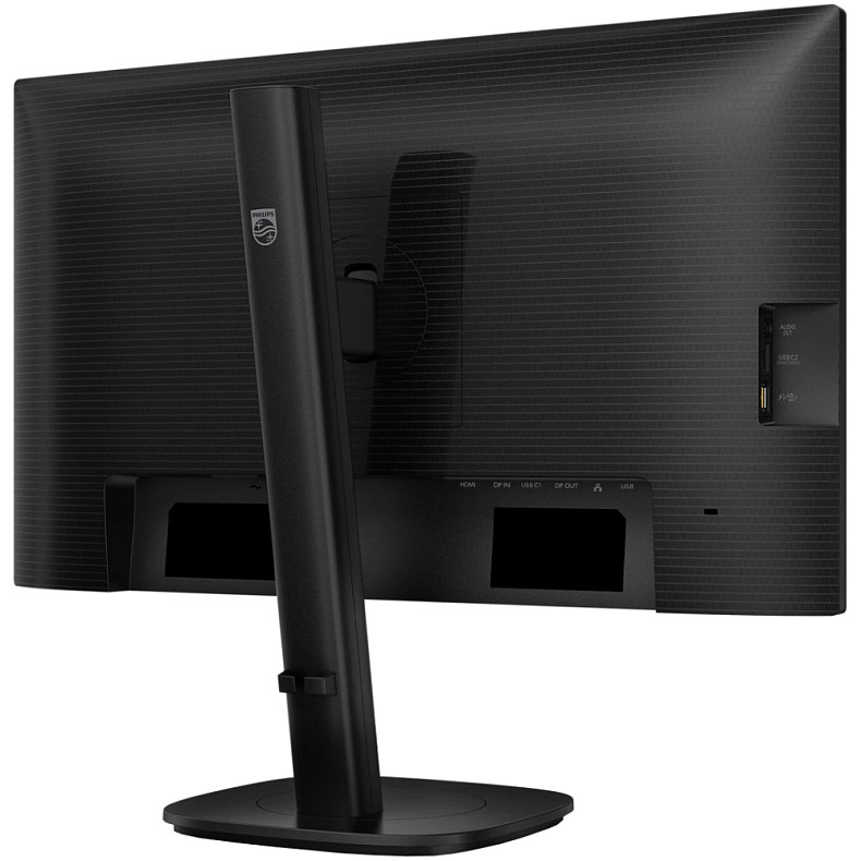 Монитор Philips 23.8" 24B2U3601, QHD IPS, 120Гц, HDMI, DP, USB-C, RJ-45, USB-hub, HAS, Pivot