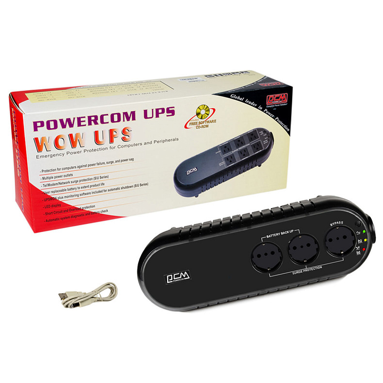 ИБП Powercom WOW-700U