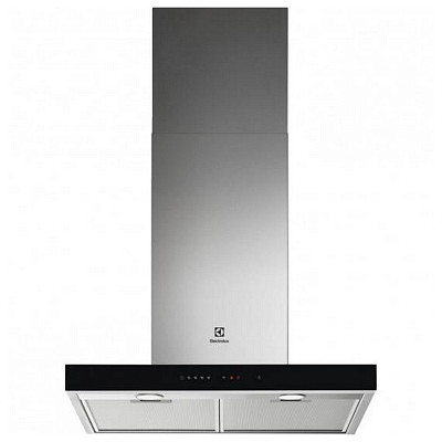 Витяжка Electrolux купольна, 60см, 720м3ч, Hob2Hood, нерж+чорний