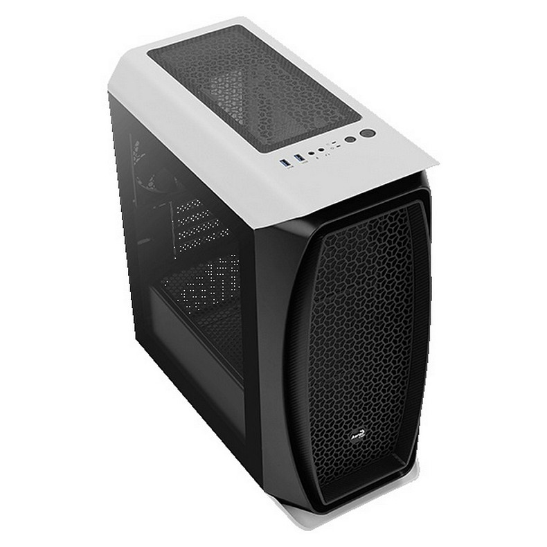 Корпус AeroCool Aero One Mini Frost-G-WT-v1 White без БП (ACCS-PB18043.21)