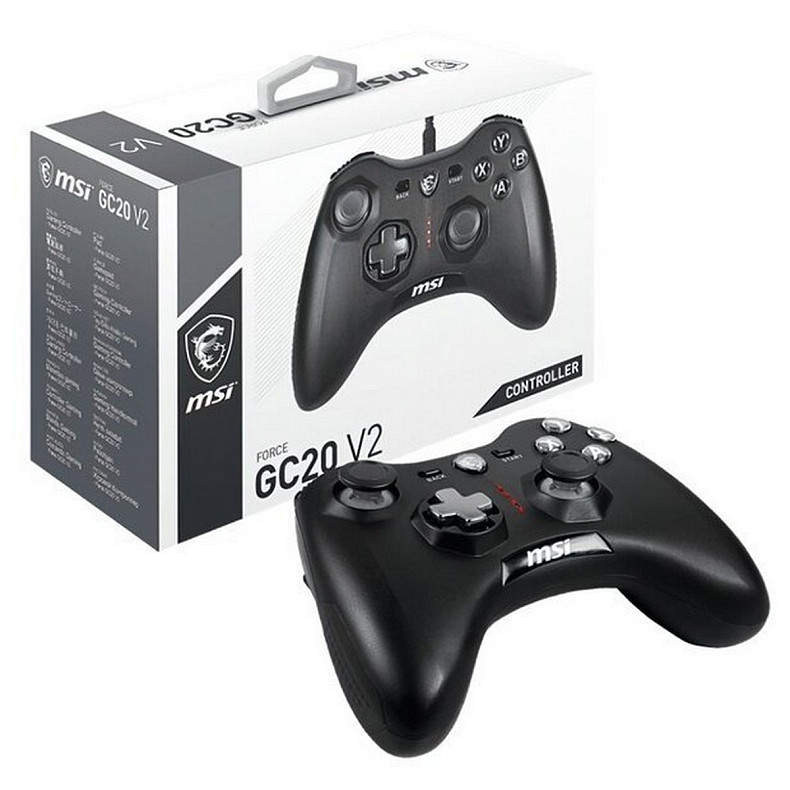 Геймпад MSI Force GC20 Black (S10-0400030-EC4)