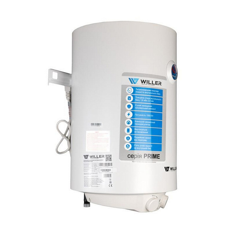 Водонагрівач Willer EV30DR серія Prime
