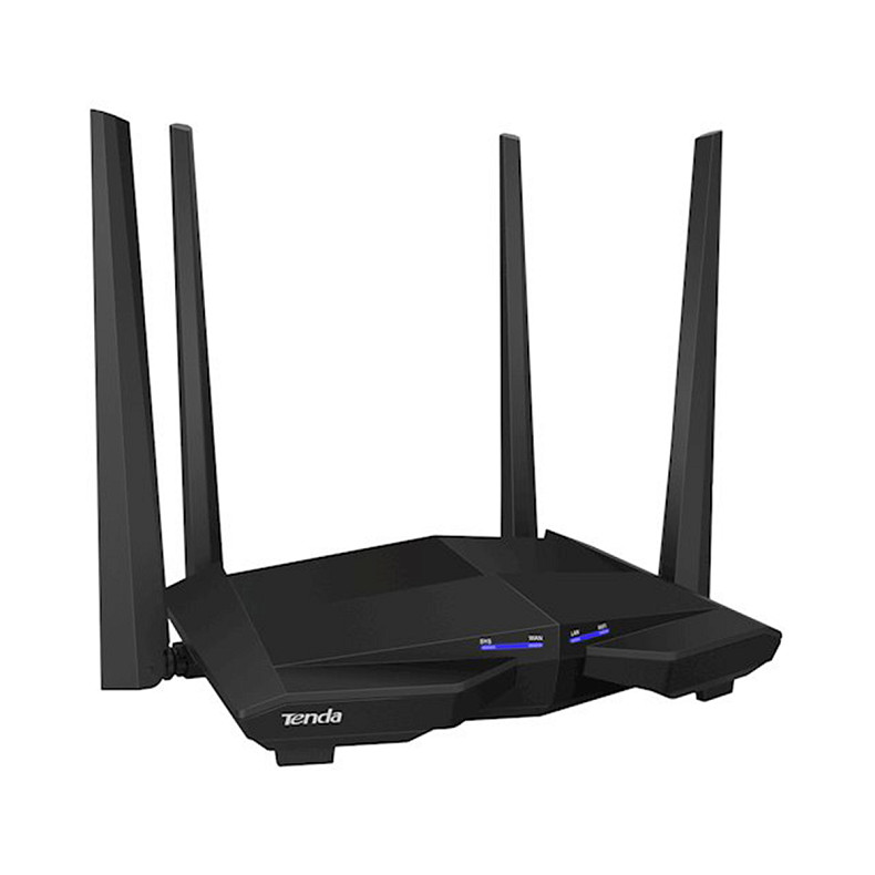 Роутер Tenda AC10U (AC1200 3xGE LAN, 1xGE WAN, 1xUSB, Beamforming, MU-MIMO ,4x5dbi антенны)