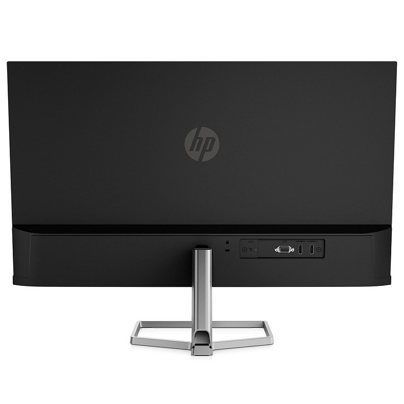 Монитор TFT 27" HP M27fe, IPS, 75Hz, VGA, 2xHDMI, черно-серебристый