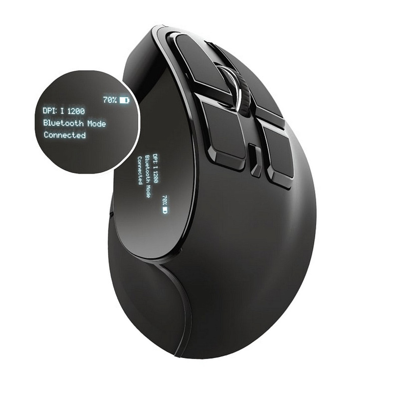 Мишка Trust Voxx Rechargeable Ergonomic WL Black