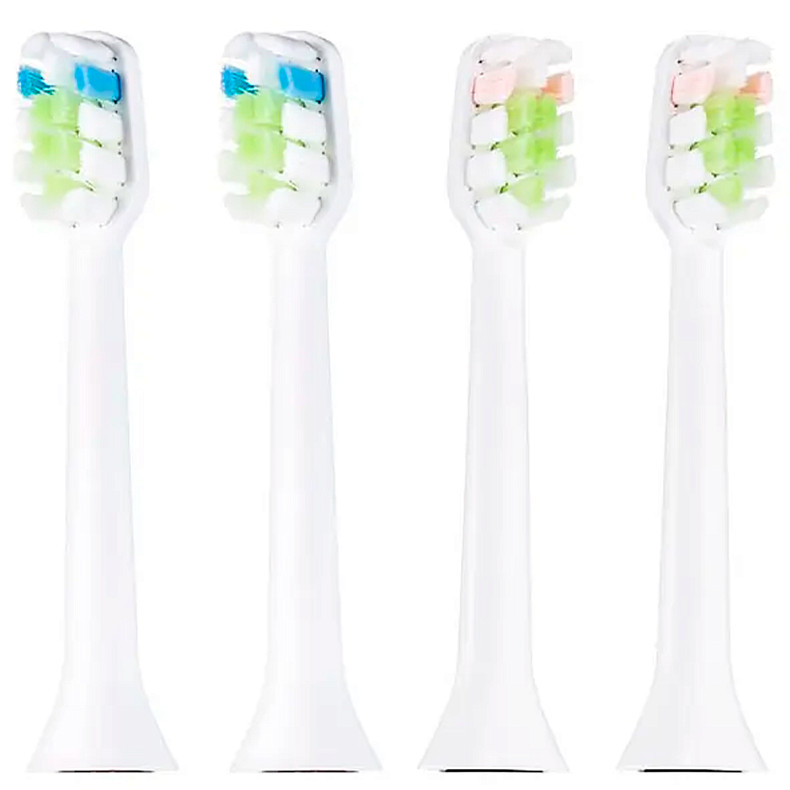 Головки для звуковой зубной щетки VITAMMY Symphony, 4 шт белые