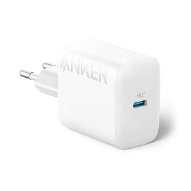 Сетевая зарядка ANKER PowerPort 312 - 20W USB-C (Белый)