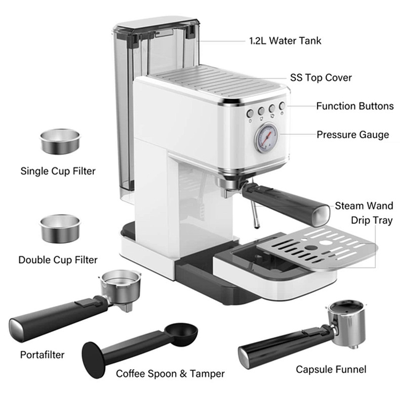 Кавоварка ELIT PERFETTO ECM-24