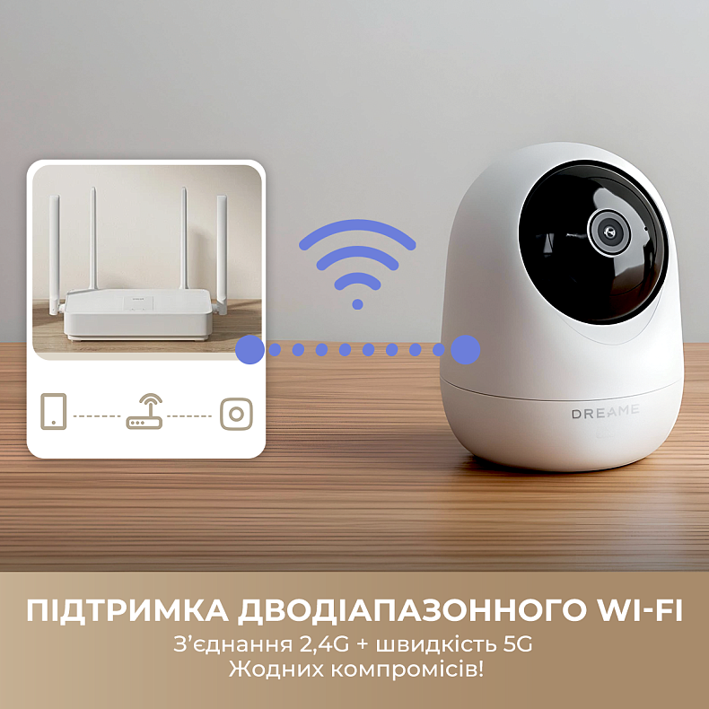 IP-камера Dreame NAVO Care SE 1 InCam 3MP White