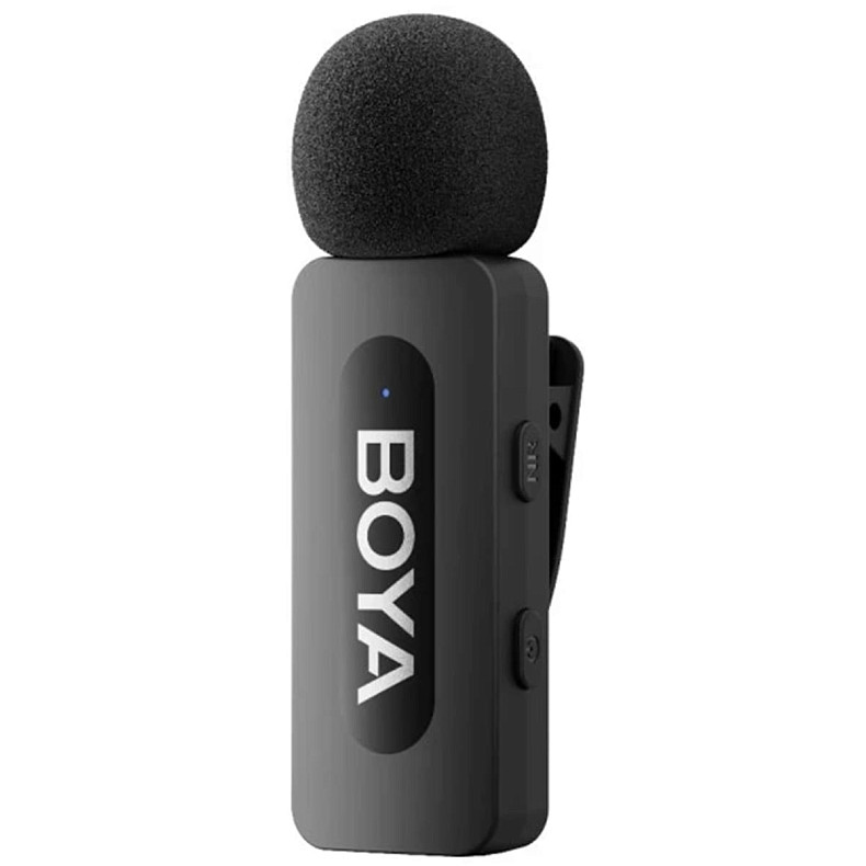 Беспроводной петличный микрофон BOYA BY-V35 TRS for camera Black