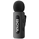 Беспроводной петличный микрофон BOYA BY-V35 TRS for camera Black