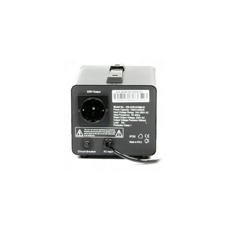 Стабилизатор EnerGenie EG-AVR-D1000-01 1000VA