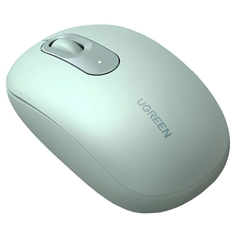 Мишка UGREEN MU105, 2400dpi., 3кн., Зелена