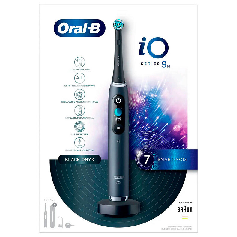 Зубна щітка BRAUN Oral-B iO Series 9N IOM9.1B2.2AD Black Onyx