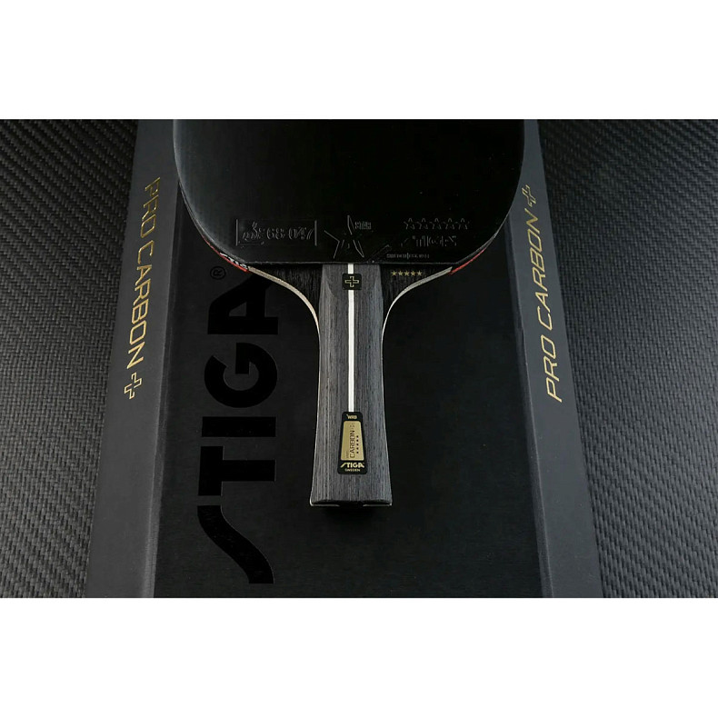 Ракетка для настільного тенісу Stiga Pro Carbon Plus 5 Star FL (1215-2820-01)