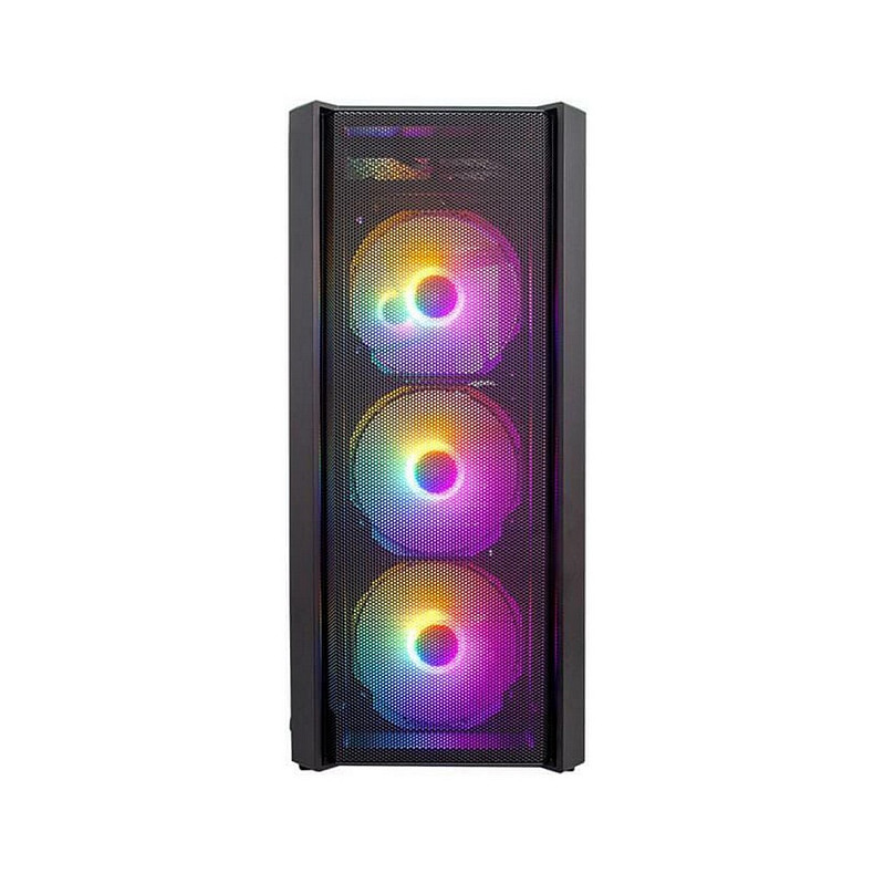 Корпус 1stPlayer X4-4F1 Black 600W