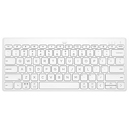 Клавиатура HP 350 Compact Multi-Device BT UKR white
