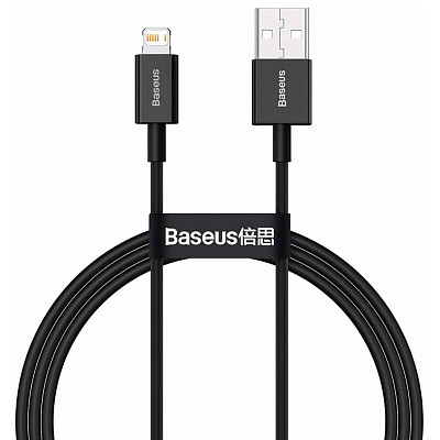Кабель Baseus Superior Fast Charging USB-Lightning, 1м Black (CALYS-A01)