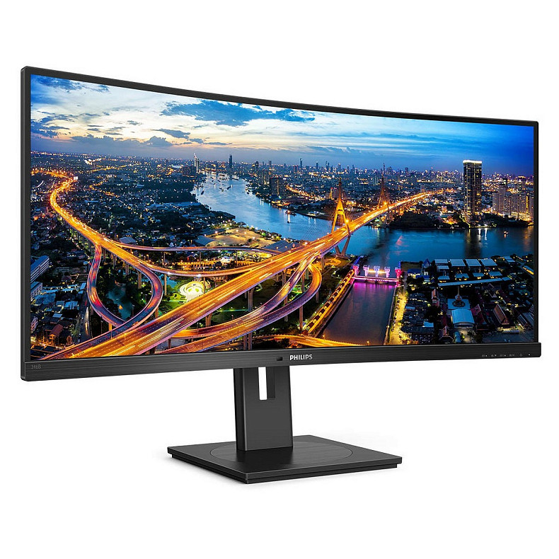 Монитор Philips 34" 346B1C/00 21:9 VA QHD 100Hz DP USB-C RJ45