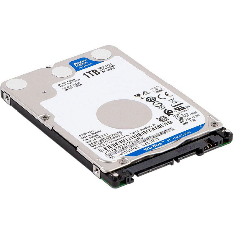 Жорсткий диск WD Blue 1.0TB 5400rpm 128MB (WD10SPZX)