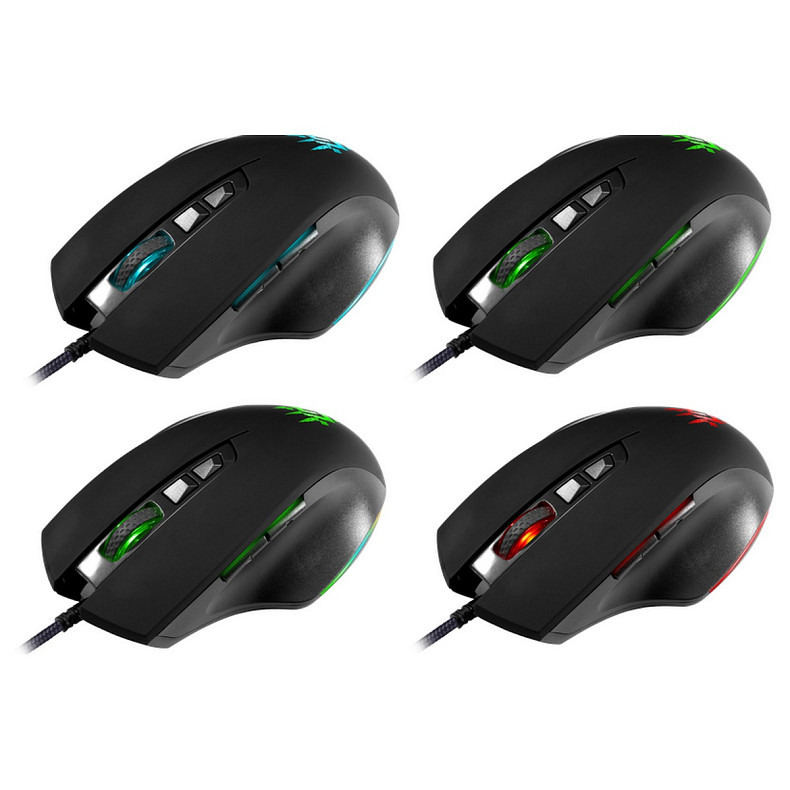 Мышка Defender (52700) Wolverine GM-700L RGB, 7 кнопок, 12800 dpi