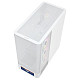 Корпус Modecom VOLCANO AQ500 ARGB MIDI FRONT LCD 6,2”, 4x120mm fans WHITE без БЖ ATX
