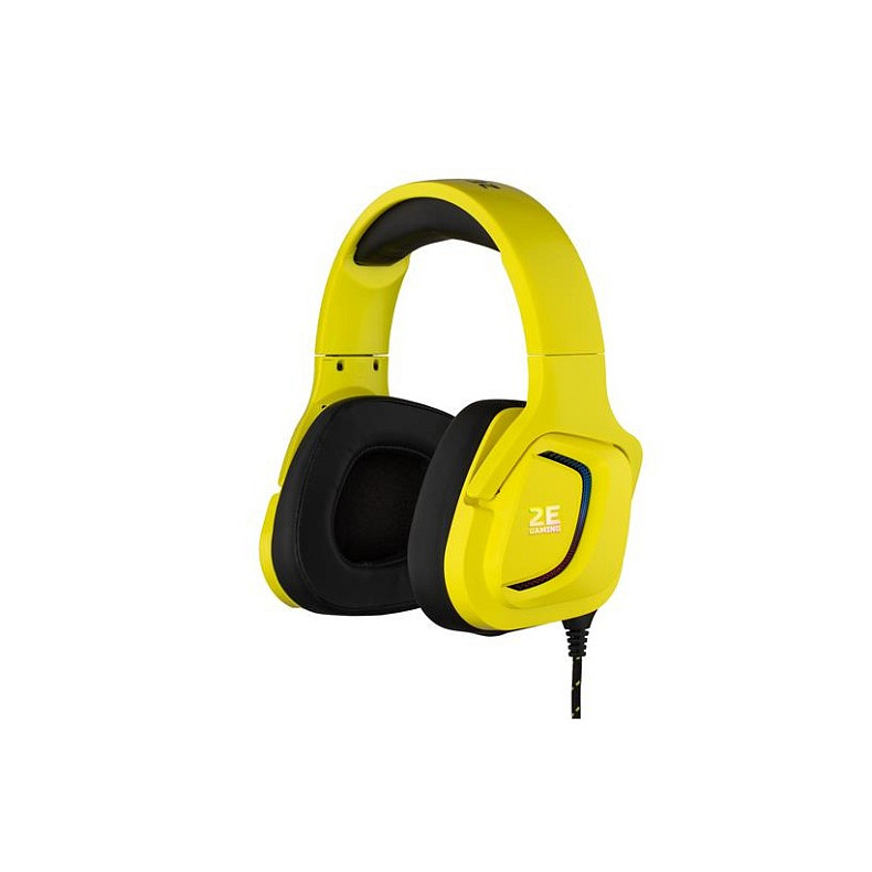 Гарнітура 2E Gaming HG340 RGB Yellow (2E-HG340YW)