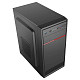Корпус Casecom GN-1714 450W-120mm USB 3.0 mATX, Black