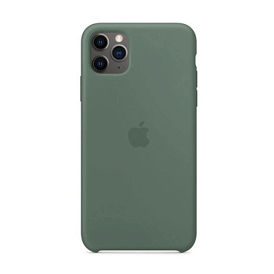 Чехол Apple Silicone Case for iPhone 11 Pro Max Pine Green Original Assembly