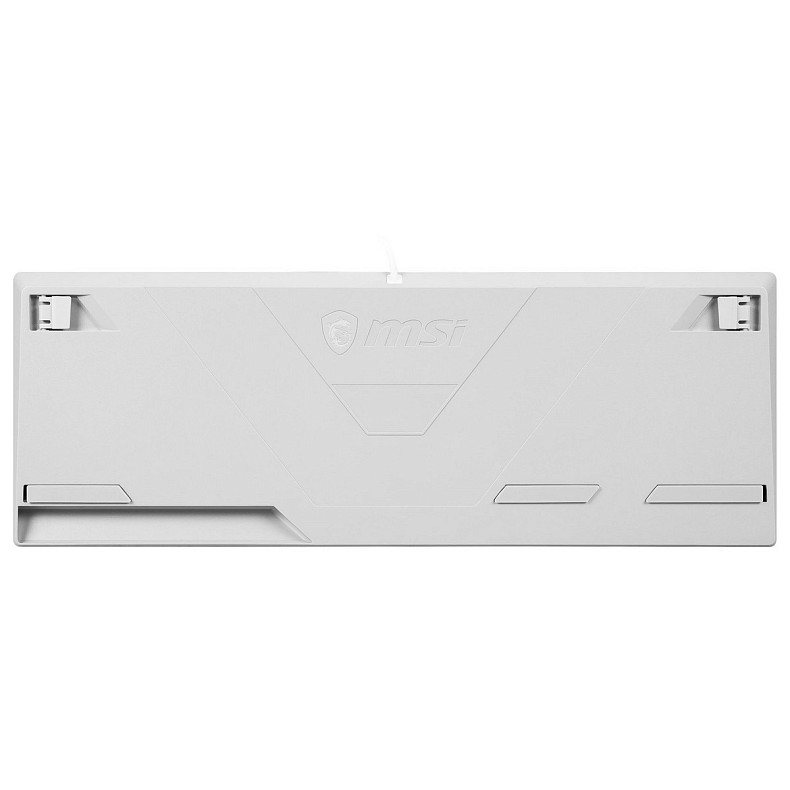 Комплект клавіатура та миша MSI Vigor GK30 COMBO WHITE UA USB, EN/UKR/RU, RGB, білий