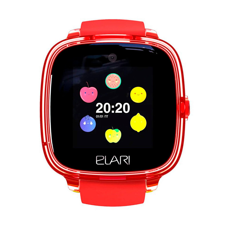 Дитячий смарт-годинник з GPS Elari KidPhone Fresh Red - червоний - Як новий