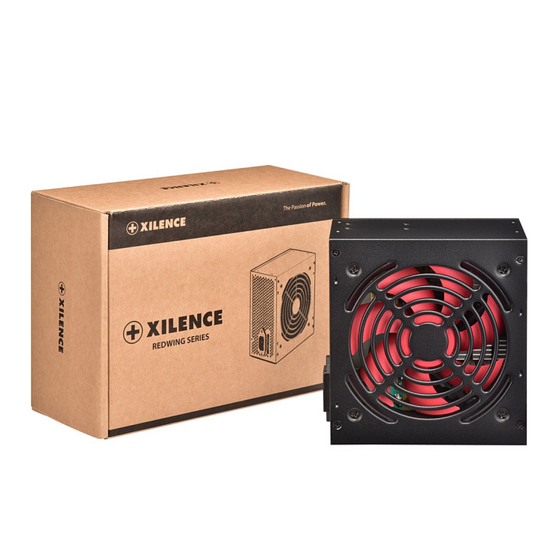 БЖ 600W Xilence XP600R7 Redwing Series, 120mm Red Fan