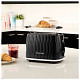 Тостер Russell Hobbs Eden 800Вт, пластик, подогрев, разморозка, черный