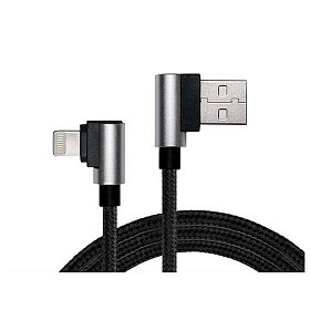 Кабель REAL-EL Premium USB2.0 AM-Lightning 1m, чорний