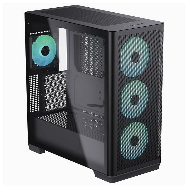 Корпус APNX Creator C1-R (APCM-CR01243.11) Black без БП