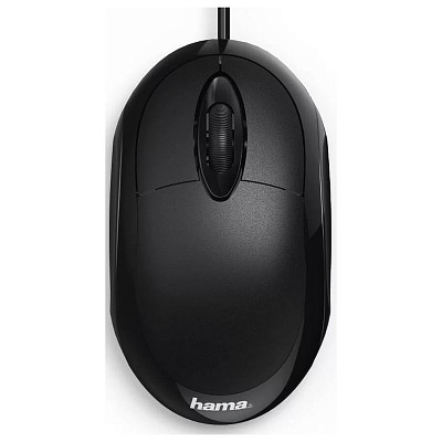 Мышка Hama MC-100 USB-A, черный