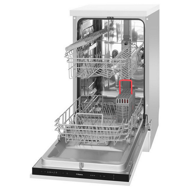 Посудомийна машина Hansa вбудована, 9компл., A++, 45см, білий