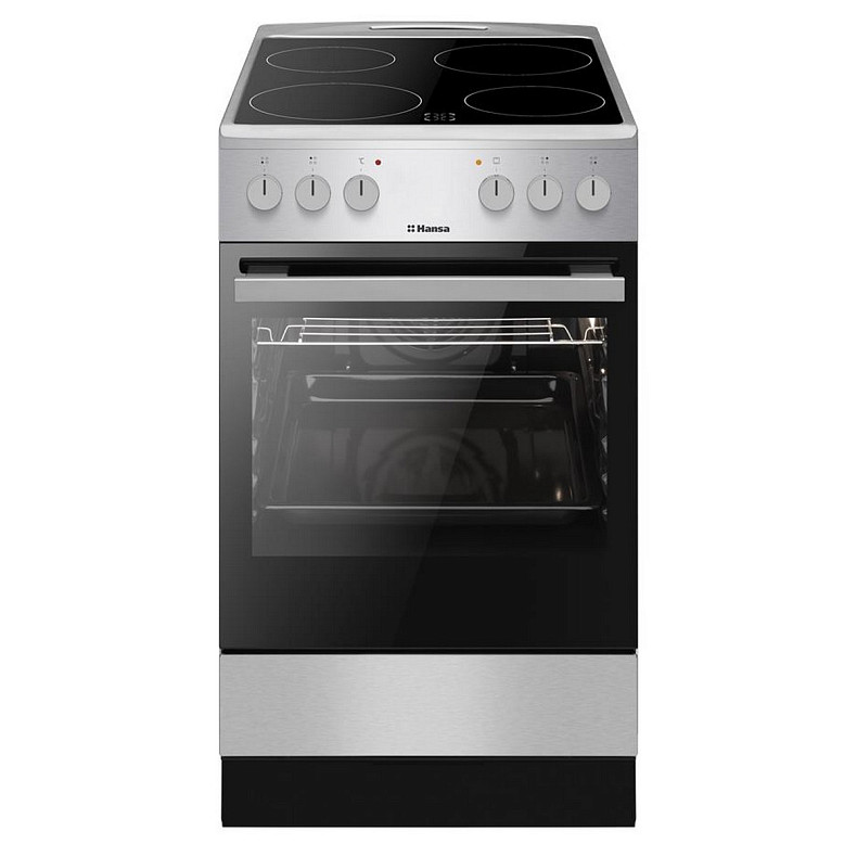 Плита Hansa електрична, 50х60см, 62л, нержавіюча сталь