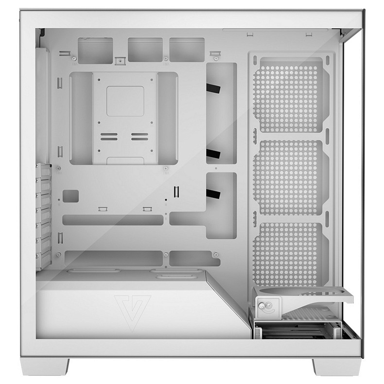 Корпус Modecom VOLCANO STELLAR MIDI w/o fans WHITE без БЖ ATX