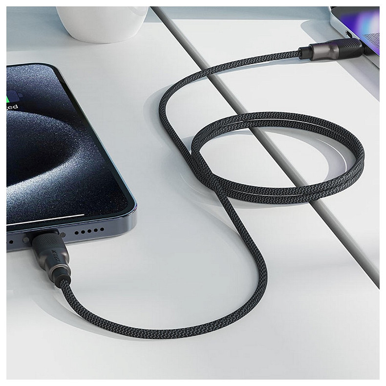 Кабель USB 2.0 USB-C to USB-C, 1,2 м, 3.0A, silicone braid C10-03 Acefast