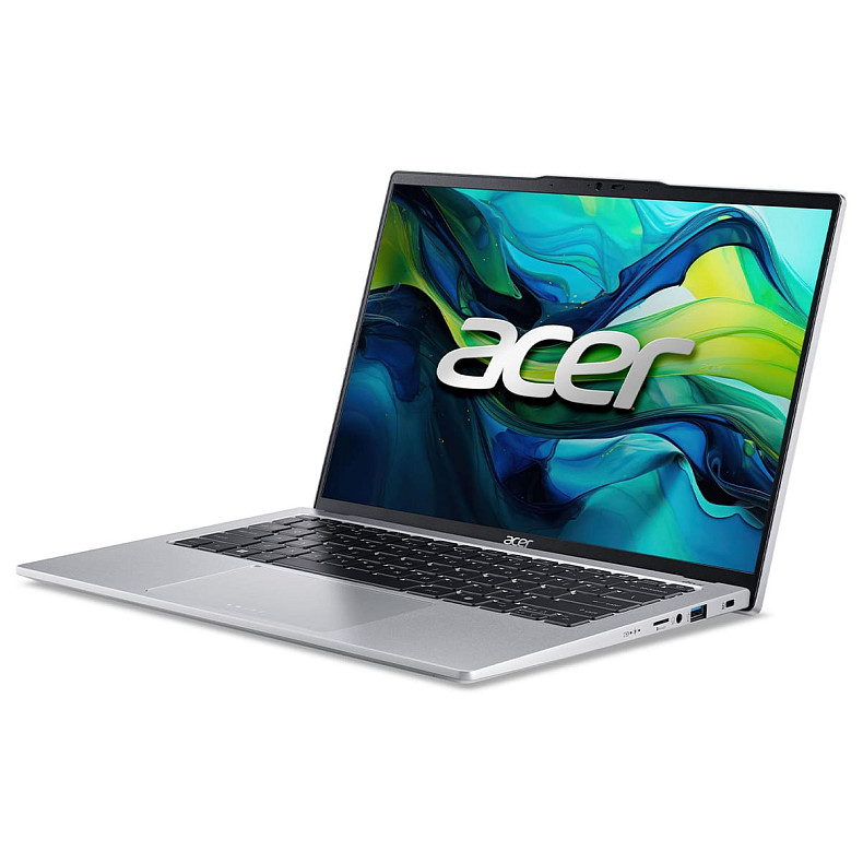 Ноутбук Acer Swift Go 14 SFG14-73 14" 2.2k IPS, Intel U5-125H, 16GB, F1TB, UMA, Lin, серебристый