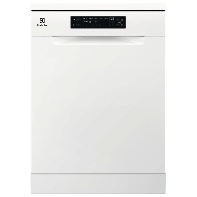 Посудомийна машина Electrolux, 14компл., A+++, 60см, дисплей, інвертор, 3й кошик, білий