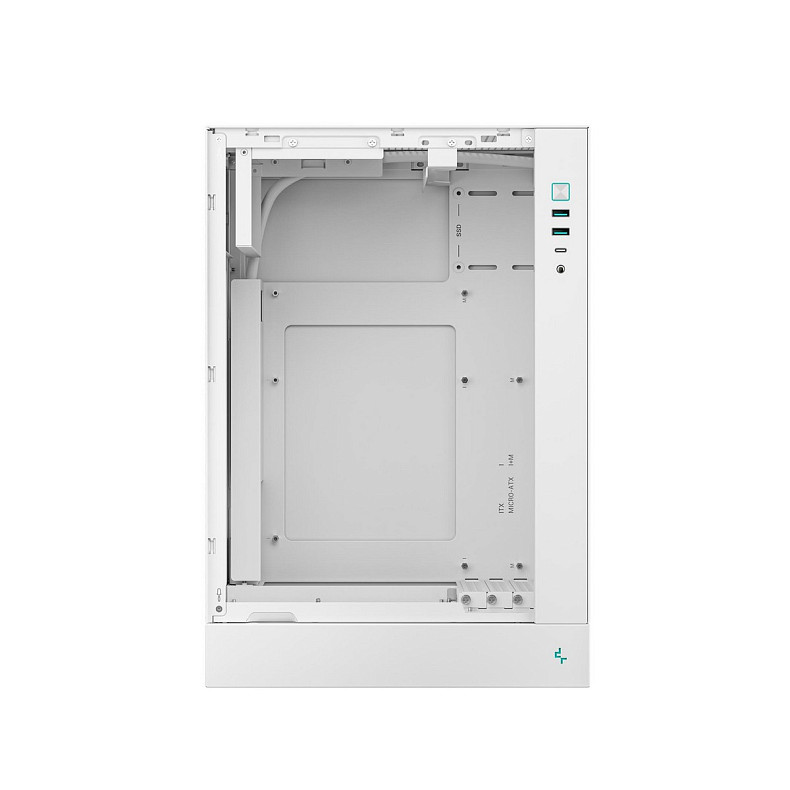 Корпус DeepCool CH170 Plus White (R-CH170-WHNGM0-G) без БП