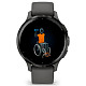 Спортивные часы GARMIN Venu 3s Slate Stainless Steel Bezel with Pebble Gray Case and Silicone Band