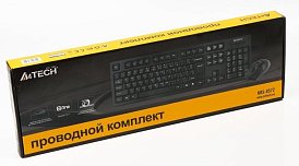 Комплект (Клавіатура, Миша) A4Tech KRS-8572 Black USB