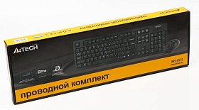 Комплект (Клавіатура, Миша) A4Tech KRS-8572 Black USB
